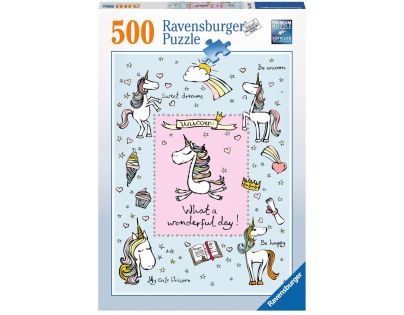 Ravensburger Puzzle Láska jednorožců 500 dílků
