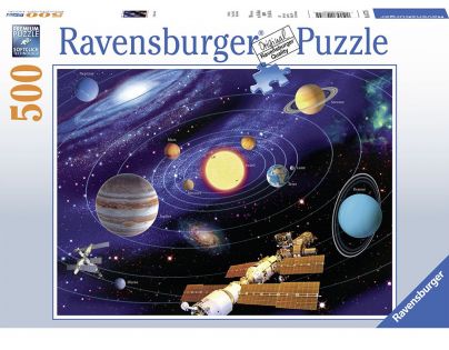 Ravensburger Puzzle Planetární soustava 500 dílků