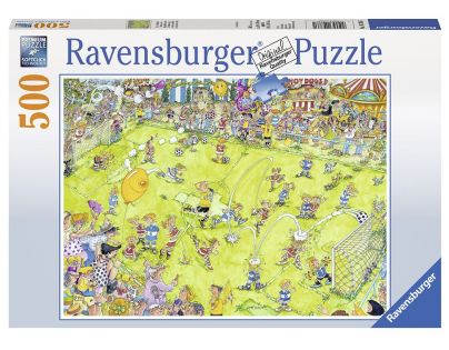 Ravensburger Puzzle Na fotbalovém zápase 500 dílků