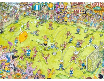 Ravensburger Puzzle Na fotbalovém zápase 500 dílků
