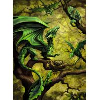 Ravensburger Puzzle 147892 Lesní drak 500 dílků 2