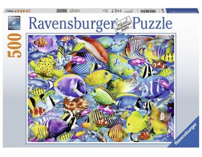 Ravensburger Puzzle Tropická doprava 500 dílků
