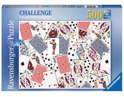 Ravensburger Puzzle Karty 500 dílků