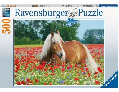Ravensburger puzzle Koně 500 dílků Ravensburger puzzle Koně 500 dílků