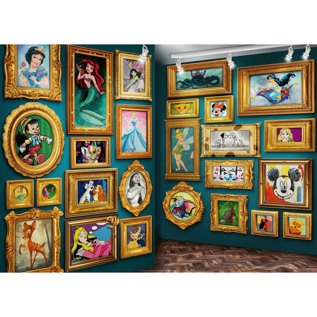 Ravensburger puzzle 149735 Disney muzeum 9000 dílků