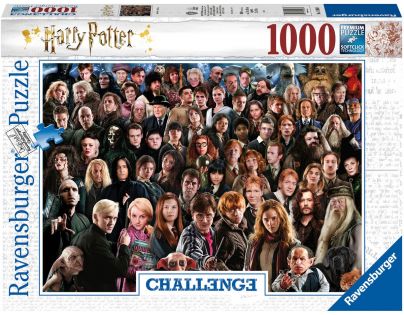Ravensburger Puzzle Harry Potter Představitelé světa čar a kouzel 1000 dílků