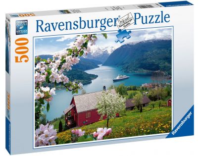 Ravensburger puzzle Krajina 500 dílků