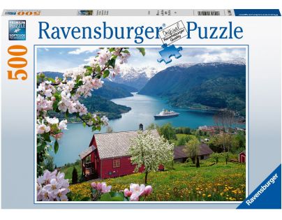 Ravensburger puzzle Krajina 500 dílků