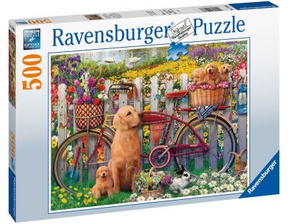 Ravensburger Puzzle Roztomilí psi 500 dílků
