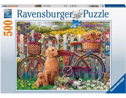 Ravensburger Puzzle Roztomilí psi 500 dílků