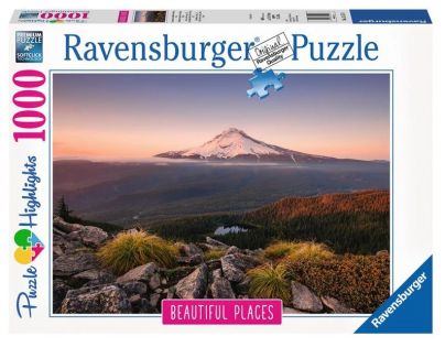 Ravensburger Puzzle 151578 Stratovulkan Mont Hook Oregon USA 1000 dílků