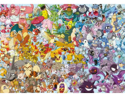 Ravensburger Puzzle Challenge Puzzle Pokémon 1000 dílků