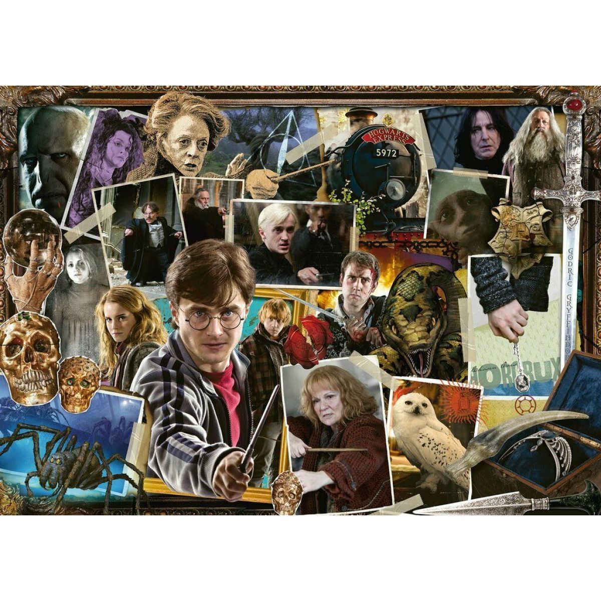 Ravensburger puzzle 151707 Harry Potter Voldemort 1000 dílků