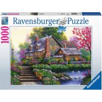 Ravensburger Puzzle Romantická chata 1000 dílků 2