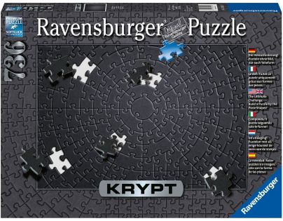 Ravensburger Puzzle Krypt Black 736 dílků