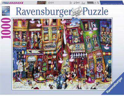 Ravensburger puzzle Když prase létá 1000 dílků