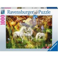 Ravensburger Puzzle Jednorožci v lese 1000 dílků 2