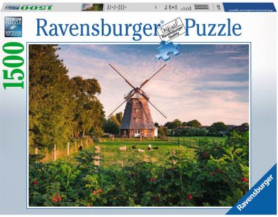 Ravensburger puzzle Mlýn u Baltského moře 1500 dílků