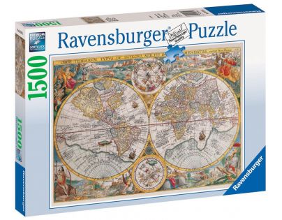 Ravensburger Puzzle Historická mapa 1500 dílků