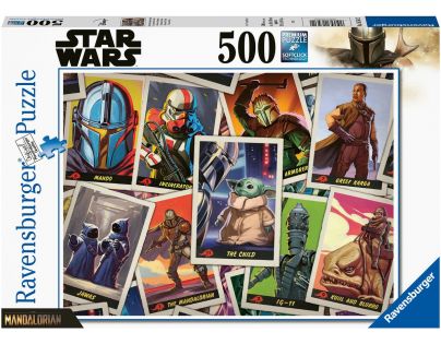 Ravensburger Puzzle The Mandalorian Baby Yoda 500 dílků
