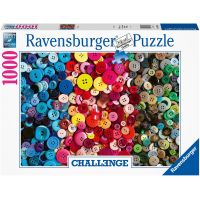 Ravensburger Puzzle Knoflíky Výzva 1000 dílků 2