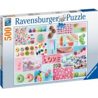 Ravensburger Puzzle Sladká koláž 500 dílků 2