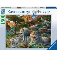 Ravensburger Puzzle Jarní vlci 1500 dílků 3