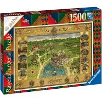 Ravensburger Puzzle Mapa Bradavic 1500 dílků 2