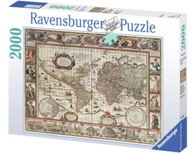 Ravensburger Puzzle Mapa světa 2000 dílků