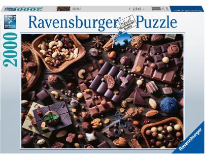 Ravensburger Puzzle Čokoláda a karamel 2000 dílků