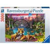 Ravensburger Puzzle Divočina s květinami 3000 dílků 2