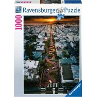 Ravensburger Puzzle 167326 Ulice San Francisca 1000 dílků 2