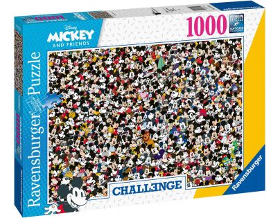 Ravensburger Puzzle Challenge Disney a přátelé 1000 dílků