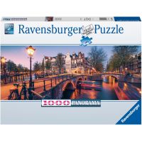 Ravensburger Puzzle panoramtic Amsterdam 1000 dílků 3