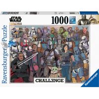 Ravensburger Puzzle Challenge Star Wars Mandalorian 1000 dílků 2