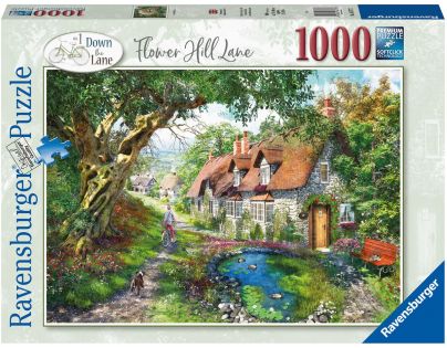 Ravensburger Puzzle Květinový kopec 1000 dílků