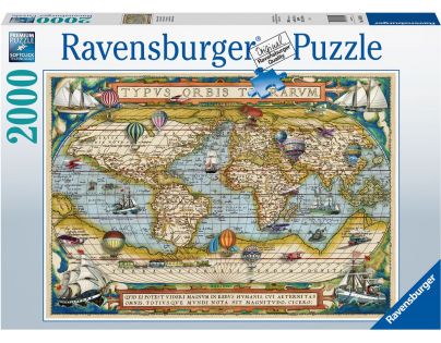 Ravensburger Puzzle Cesta kolem světa 2000 dílků
