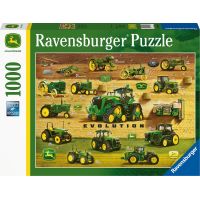 Ravensburger Puzzle John Deere Tehdy a teď 1000 dílků 2