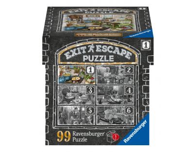 Ravensburger Puzzle Exit Kuchyň 99 dílků