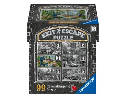 Ravensburger Puzzle Exit Zimní zahrada 99 dílků