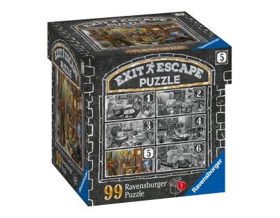 Ravensburger Puzzle Exit Podkroví 99 dílků