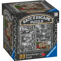 Ravensburger Puzzle Exit Garáž 99 dílků 2