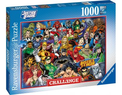 Ravensburger Puzzle Challenge Marvel Liga spravedlnosti 1000 dílků