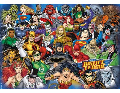 Ravensburger Puzzle Challenge Marvel Liga spravedlnosti 1000 dílků