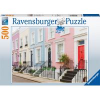 Ravensburger Puzzle Barevné městské domy v Londýně 500 dílků 2