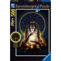 Ravensburger Puzzle Starline Puzzle Svítící lev 500 dílků 2