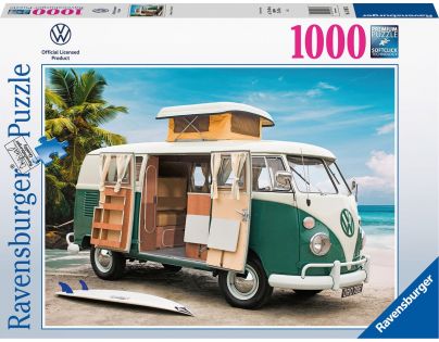 Ravensburger Puzzle Obytný vůz Volkswagen T1 1000 dílků