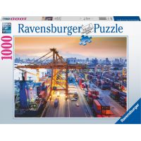 Ravensburger puzzle Přístav Hamburg 1000 dílků 2