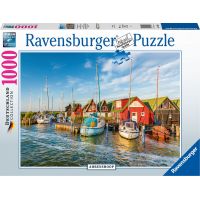 Ravensburger Puzzle Romantický přístav Ahrenshoop 1000 dílků 2