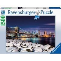 Ravensburger Puzzle Zima v New Yorku 1500 dílků 2